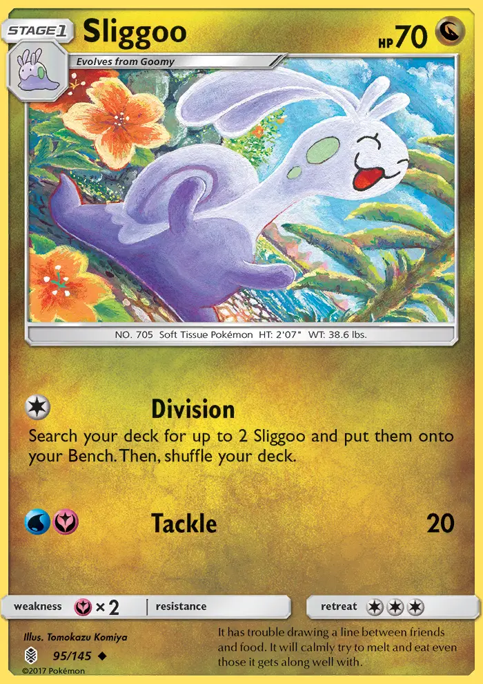 Sliggoo 95 card from Guardians Rising