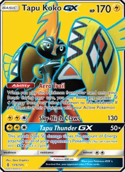 Tapu Koko-GX 135 — Guardians Rising