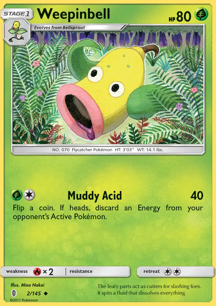 Weepinbell 2 card from Guardians Rising