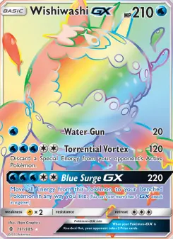 Wishiwashi-GX 151 — Guardians Rising
