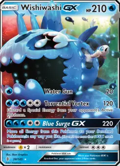 Wishiwashi-GX 38 — Guardians Rising
