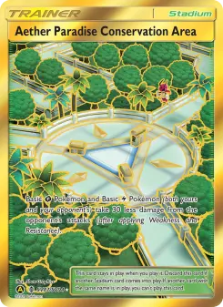 Aether Paradise Conservation Area — Hidden Fates Shiny Vault #SV87