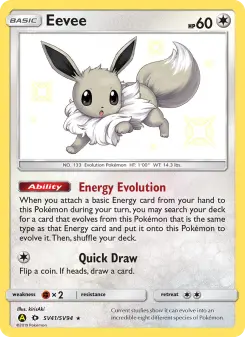 Eevee — Hidden Fates Shiny Vault SV41