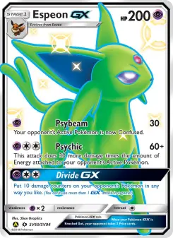 Espeon-GX — Hidden Fates Shiny Vault #SV60