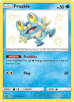 Froakie — Hidden Fates Shiny Vault #SV11