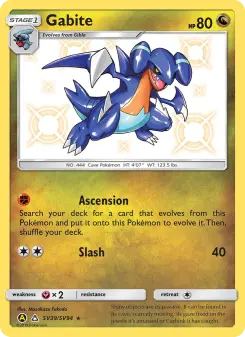 Gabite — Hidden Fates Shiny Vault #SV39