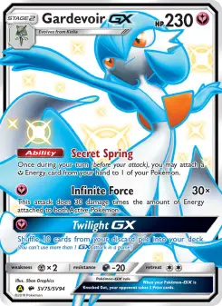 Gardevoir-GX SV75 — Hidden Fates Shiny Vault