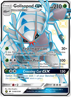 Golisopod-GX SV48 — Hidden Fates Shiny Vault