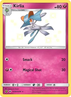 Kirlia — Hidden Fates Shiny Vault #SV35
