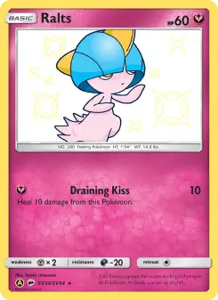 Ralts — Hidden Fates Shiny Vault #SV34