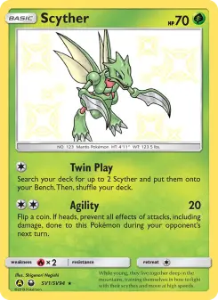 Scyther SV1 — Hidden Fates Shiny Vault