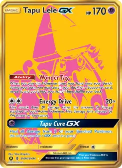 Tapu Lele-GX SV94 — Hidden Fates Shiny Vault