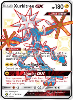 Xurkitree-GX SV58 — Hidden Fates Shiny Vault