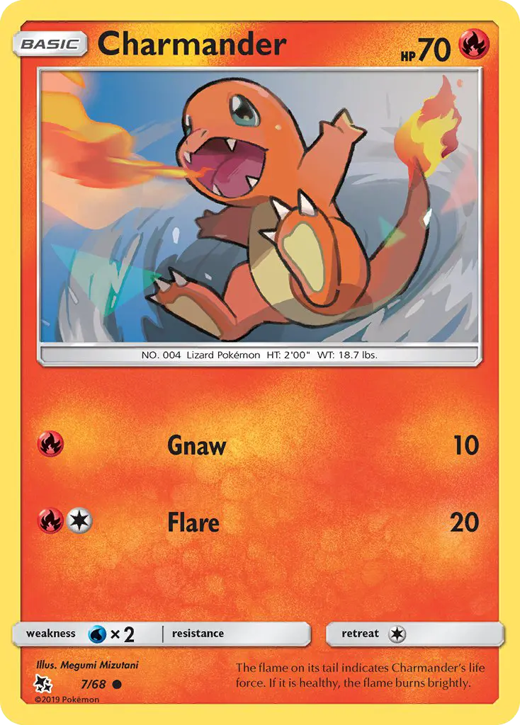 Charmander 7 — Hidden Fates 7, Normal finish