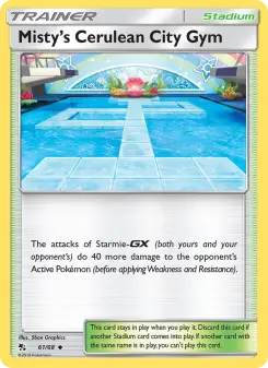 Misty's Cerulean City Gym 61 — Hidden Fates