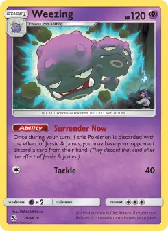 Weezing — Hidden Fates #29
