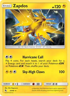 Zapdos 24 — Hidden Fates