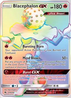 Blacephalon-GX 219 — Lost Thunder