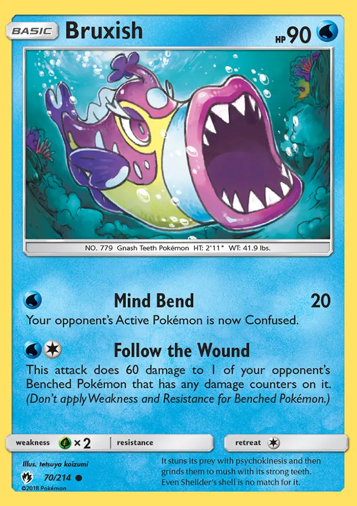 Bruxish 70 — Lost Thunder 70, Normal finish