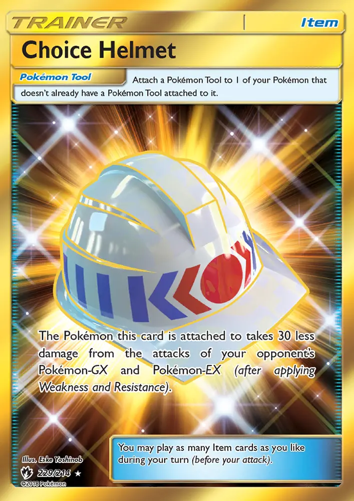 Choice Helmet 229 — Lost Thunder 229, Holofoil finish
