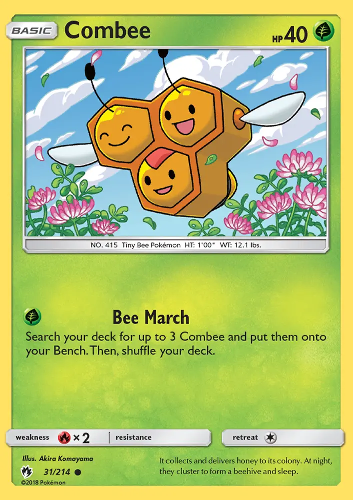Combee 31 — Lost Thunder 31, Normal finish