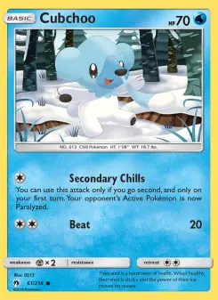 Cubchoo — Lost Thunder 61
