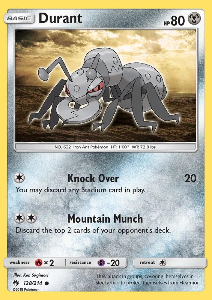 Durant 128 card from Lost Thunder