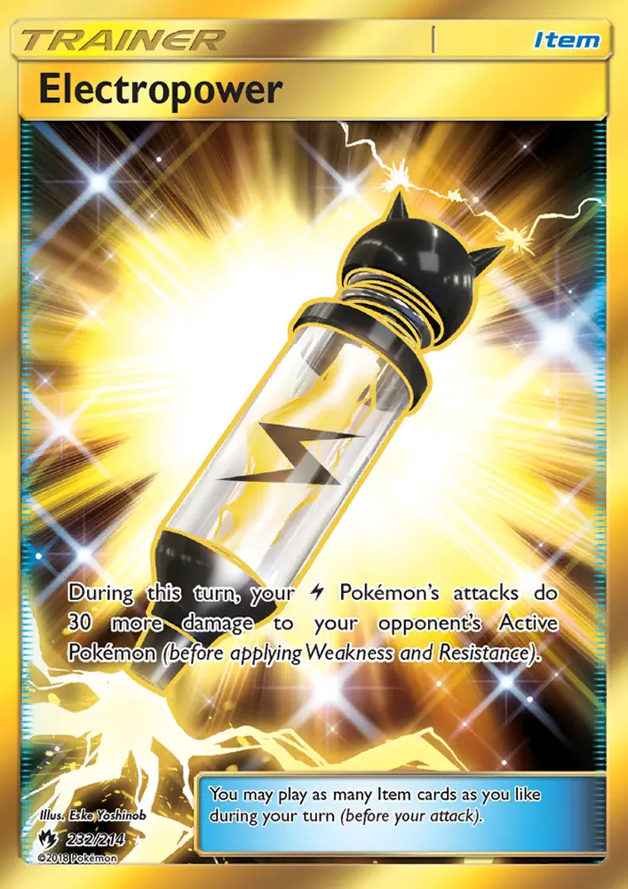 Electropower 232 — Lost Thunder 232, Holofoil finish