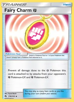 Fairy Charm Fighting 176 — shown as an example of the Reverse Holofoil finish