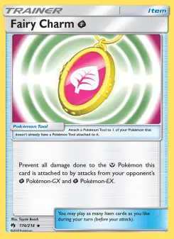 Fairy Charm Grass 174 — shown as an example of the Reverse Holofoil finish