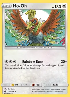 Ho-Oh — Lost Thunder #160
