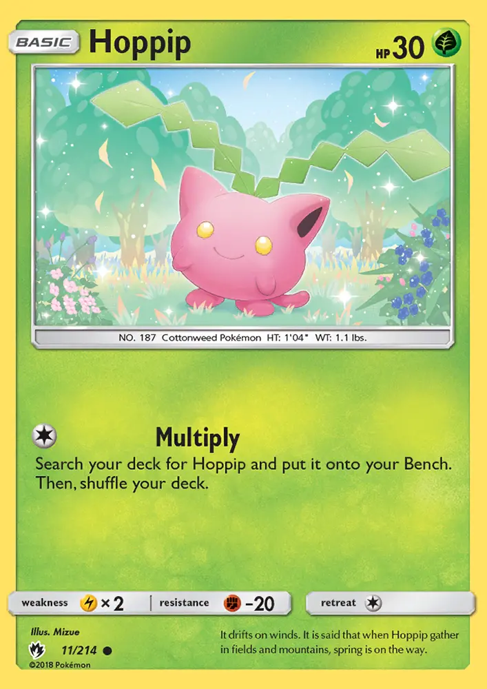 Hoppip 11 — Lost Thunder 11, Normal finish