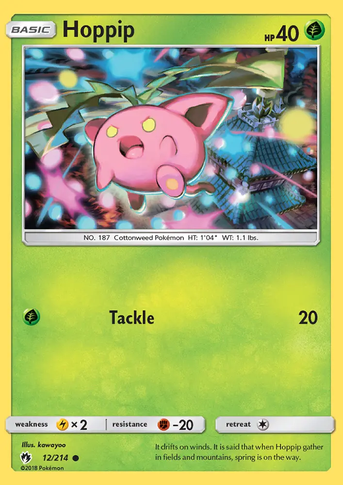 Hoppip 12 — Lost Thunder 12, Normal finish
