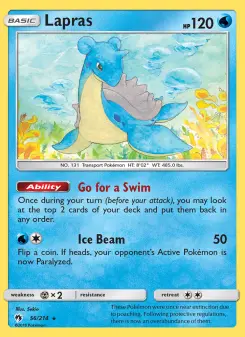Lapras — Lost Thunder #56
