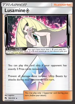 Lusamine ◇ — Lost Thunder #182