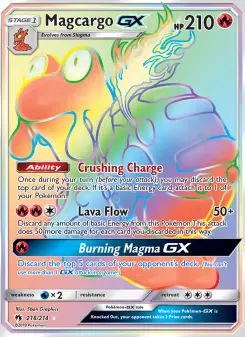 Magcargo-GX — Lost Thunder #218