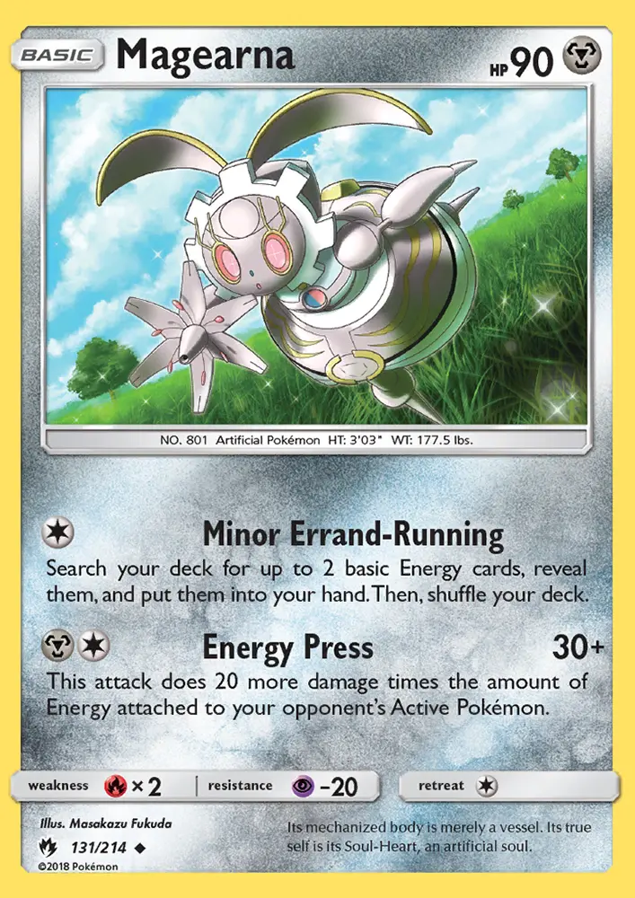 Magearna 131 card from Lost Thunder
