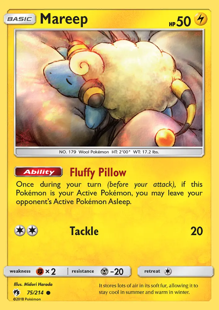 Mareep 75 — Lost Thunder 75, Normal finish