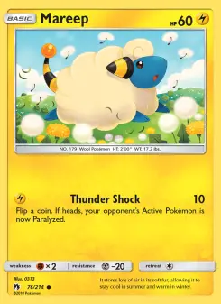 Mareep — Lost Thunder #76
