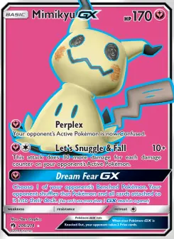 Mimikyu-GX 206 — Lost Thunder