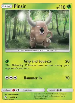 Pinsir — Lost Thunder #4