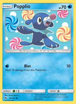 Popplio — Lost Thunder 65