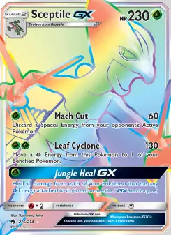 Sceptile-GX — Lost Thunder #216