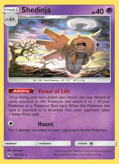 Shedinja 95 — Lost Thunder