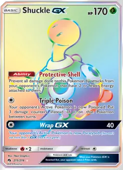 Shuckle-GX 215 — Lost Thunder