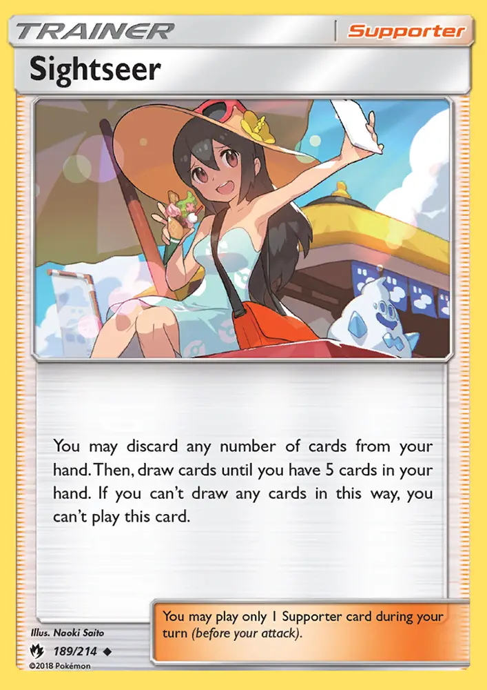 Sightseer 189a — Lost Thunder 189a, Normal finish
