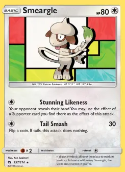 Smeargle 157 — Lost Thunder