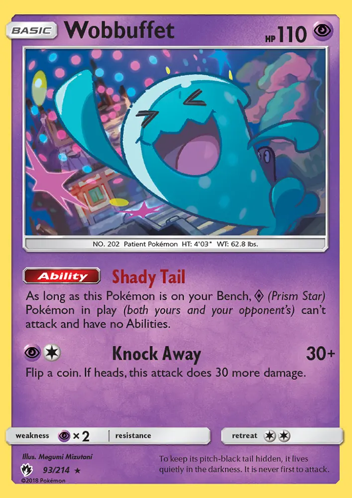 Wobbuffet 93 — Lost Thunder 93, Normal finish