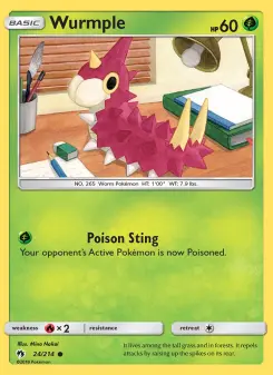 Wurmple — Lost Thunder 24