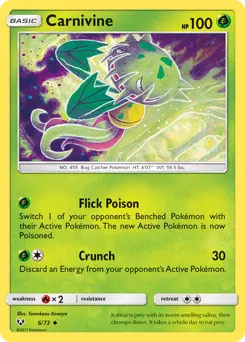 Carnivine 6 — Shining Legends